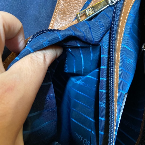 Louis Quatorze 2 in 1 Bag l. Messenger + Shoulder Bag. - Picture 16 of 17